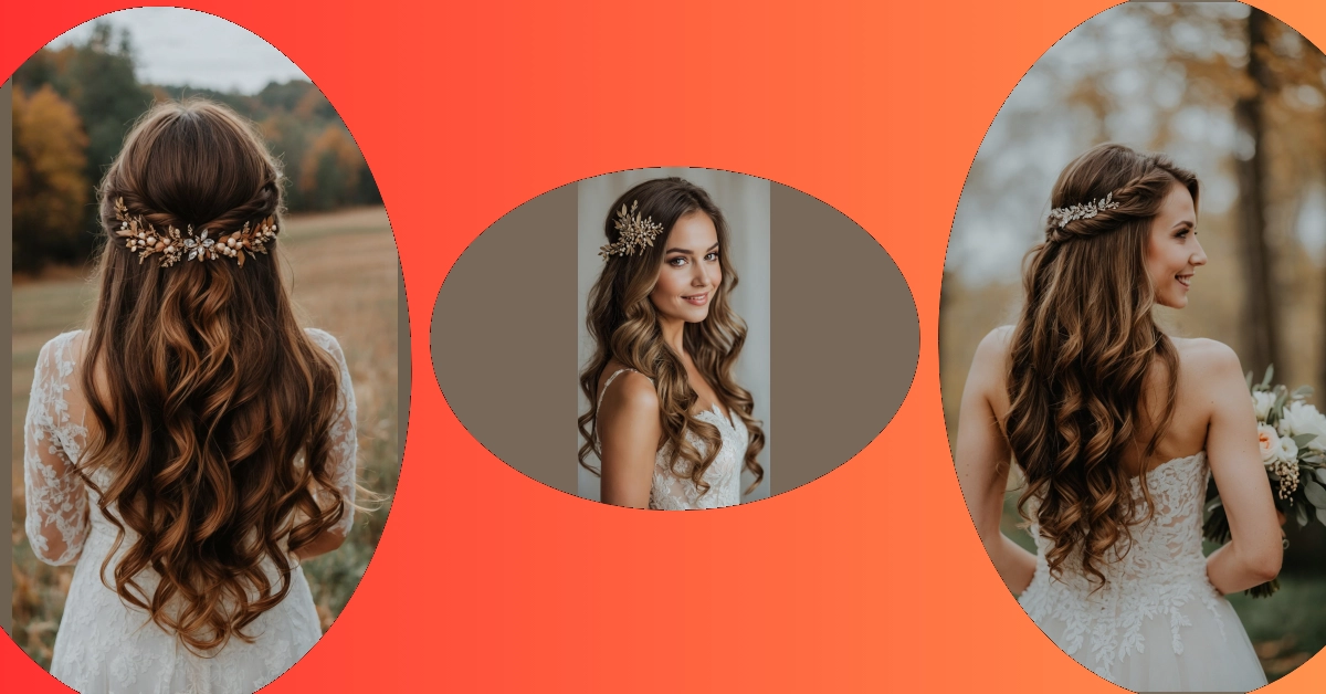 Gorgeous Updos and Half-Up Styles for the Fall Bride