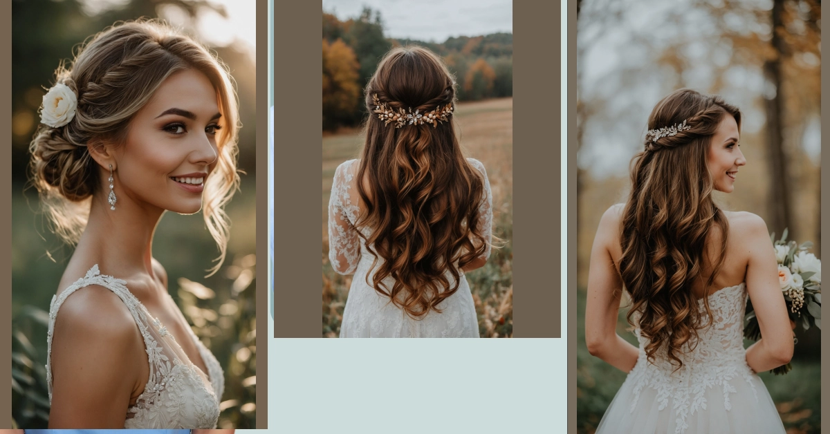 Simple Yet Stunning: Fall Wedding Hairstyle Inspirations for Brides